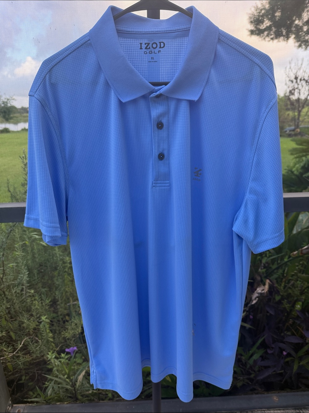 Izod Blue Men's Performance Golf Polo